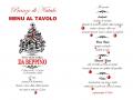Menù di Natale al TAVOLO